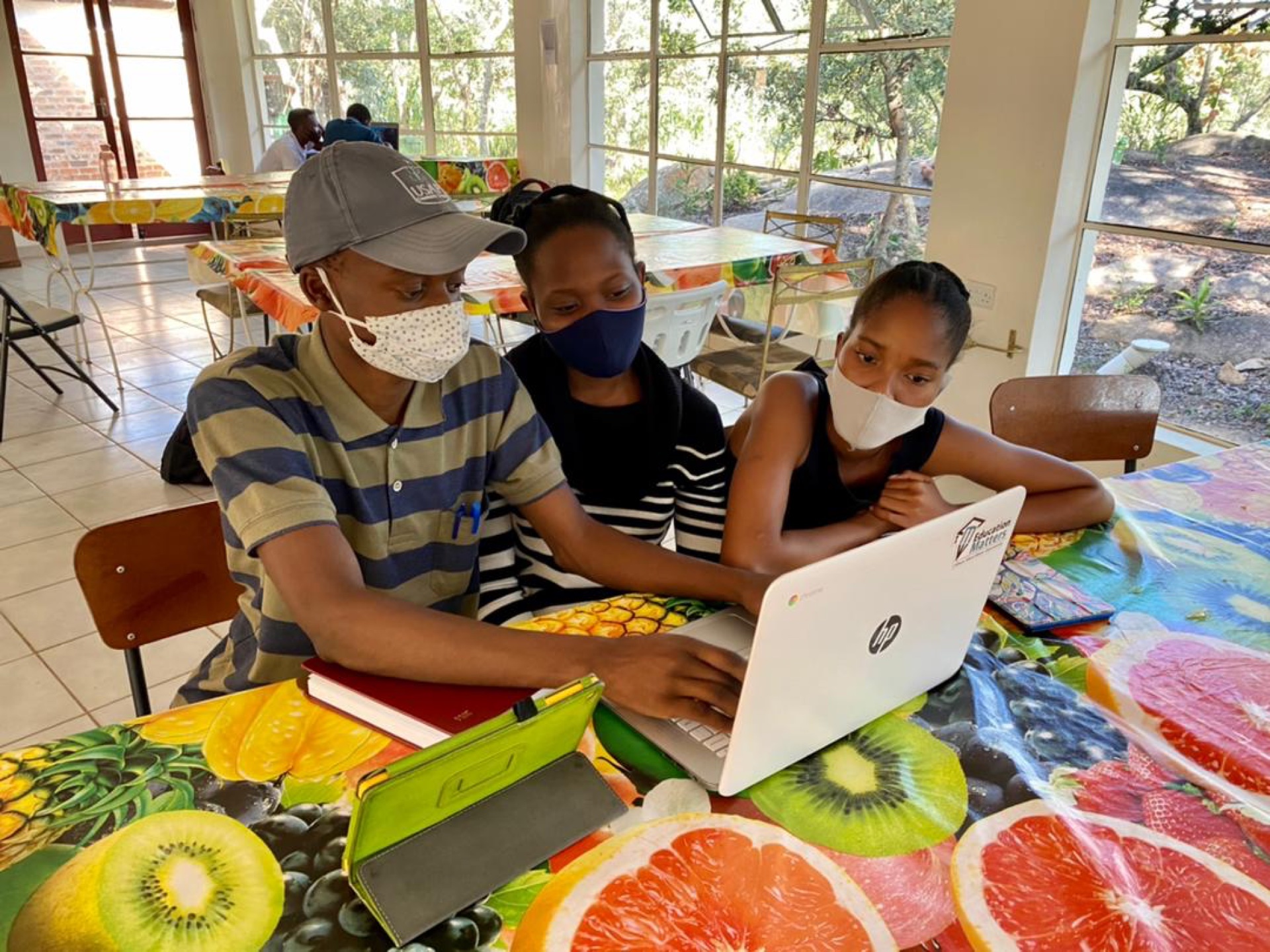 HALI students studying